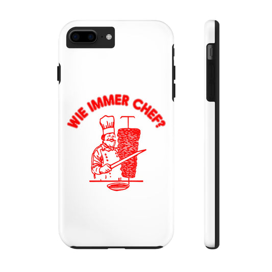 Wie immer Chef? - Phone Case