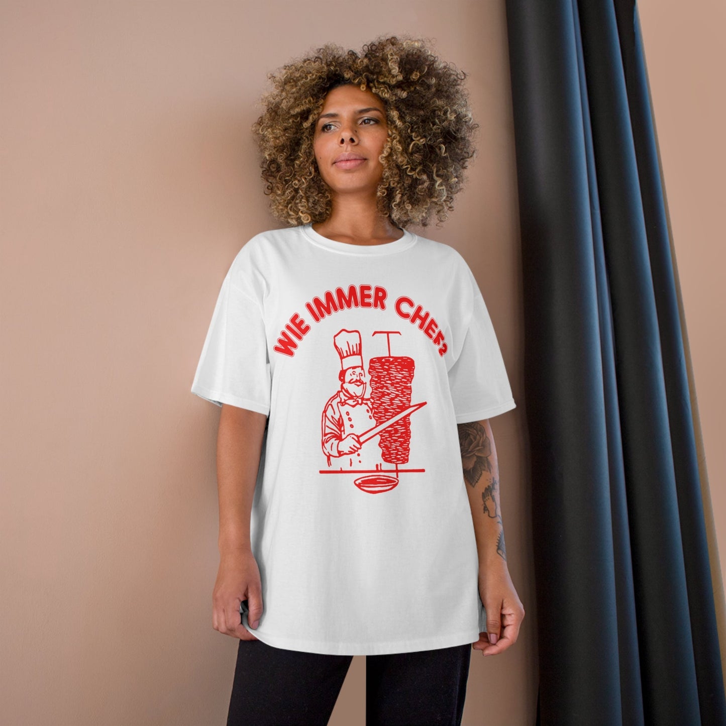 Wie immer chef - T-Shirt