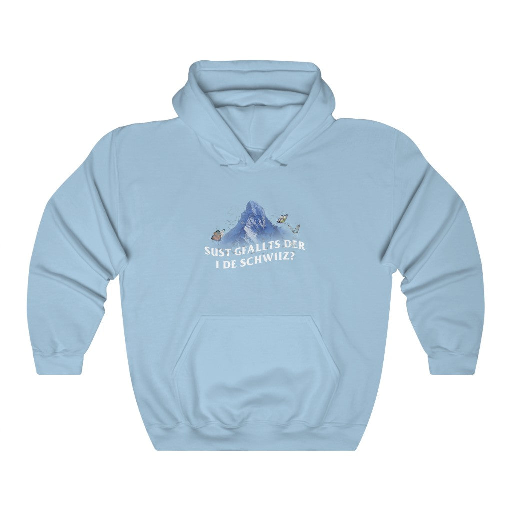 sust gfallts dir ide schwiz - Hoodie