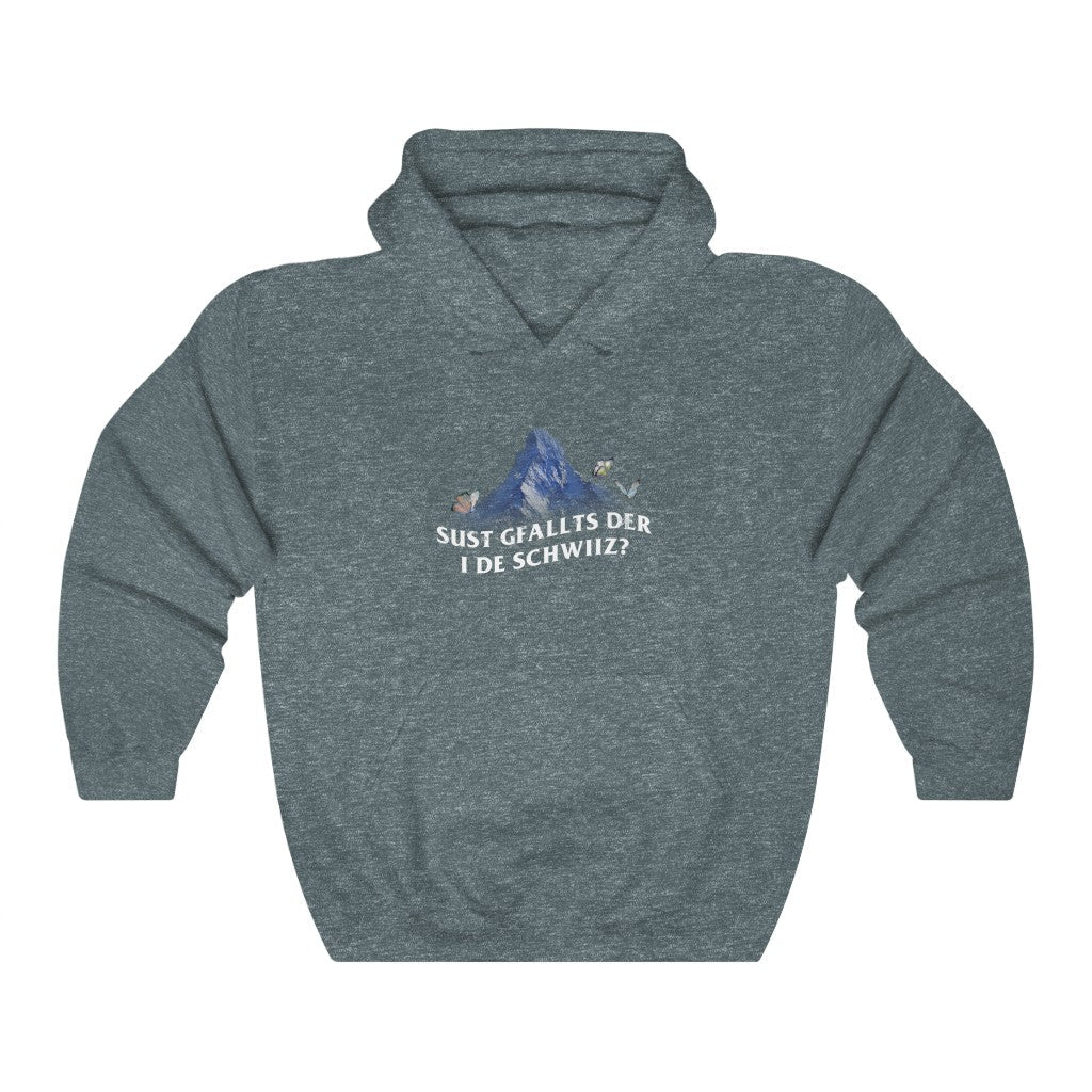 sust gfallts dir ide schwiz - Hoodie