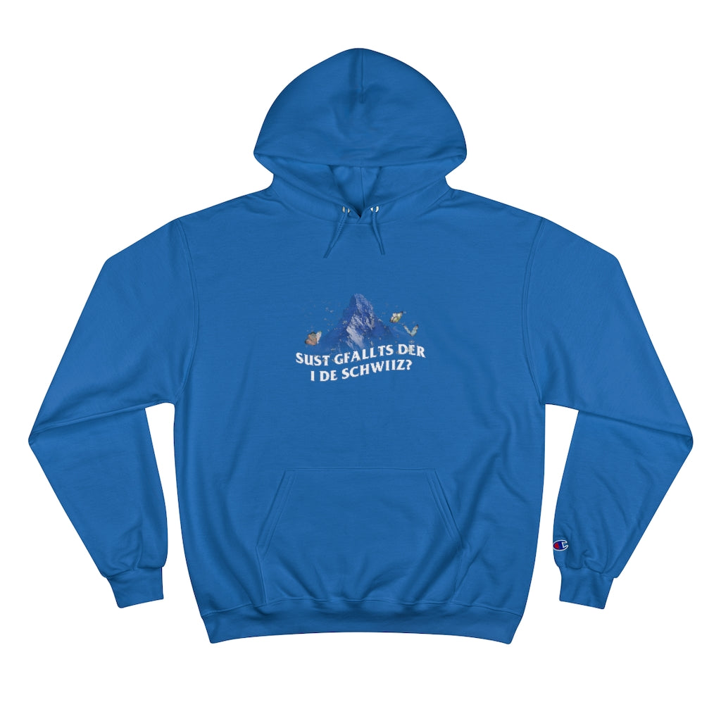 sust gfallts dir ide schwiz - Hoodie